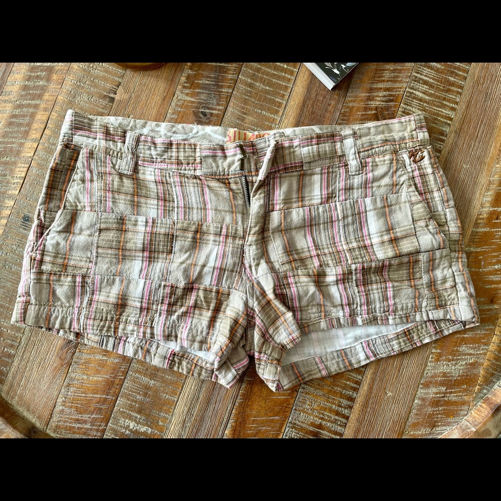 Billabong plaid shorts
